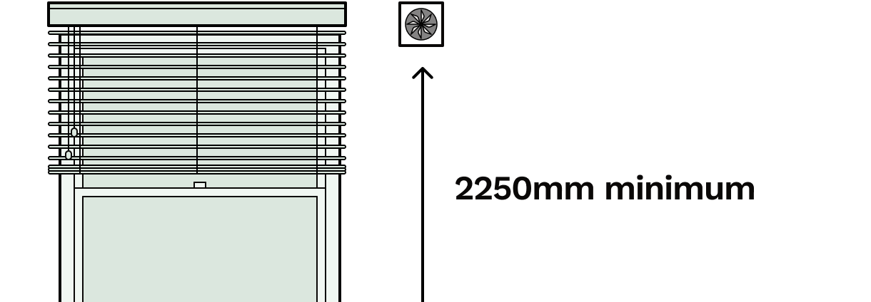 Bathroom basins illustrated in Reno, lined up against a standard height of 800 - 900mm