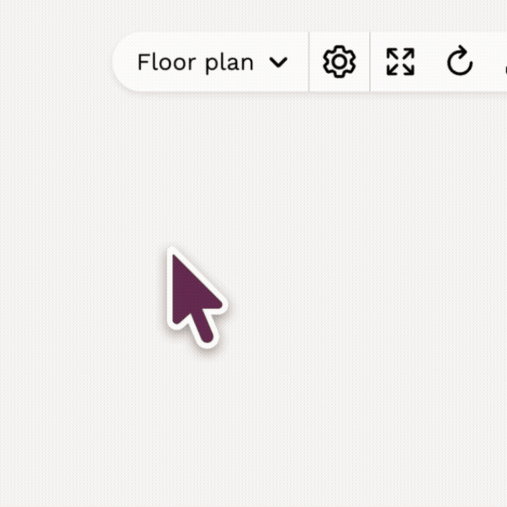 Toggling furniture finishes on and off in floor plan view