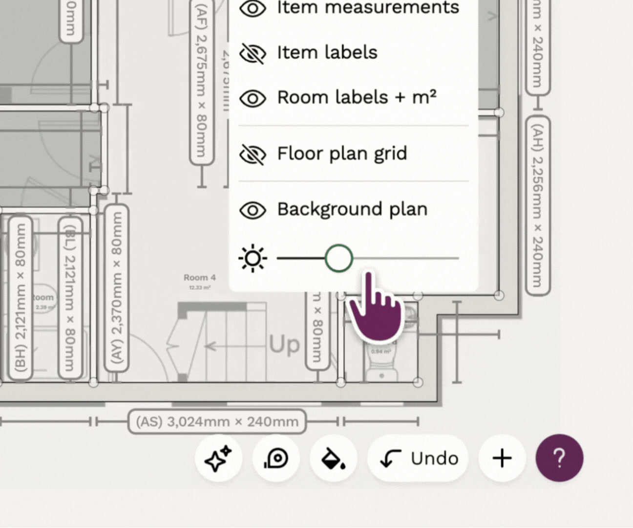 New option to upload and trace and existing plan