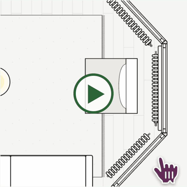 Creating a bay window in your Reno floor plan