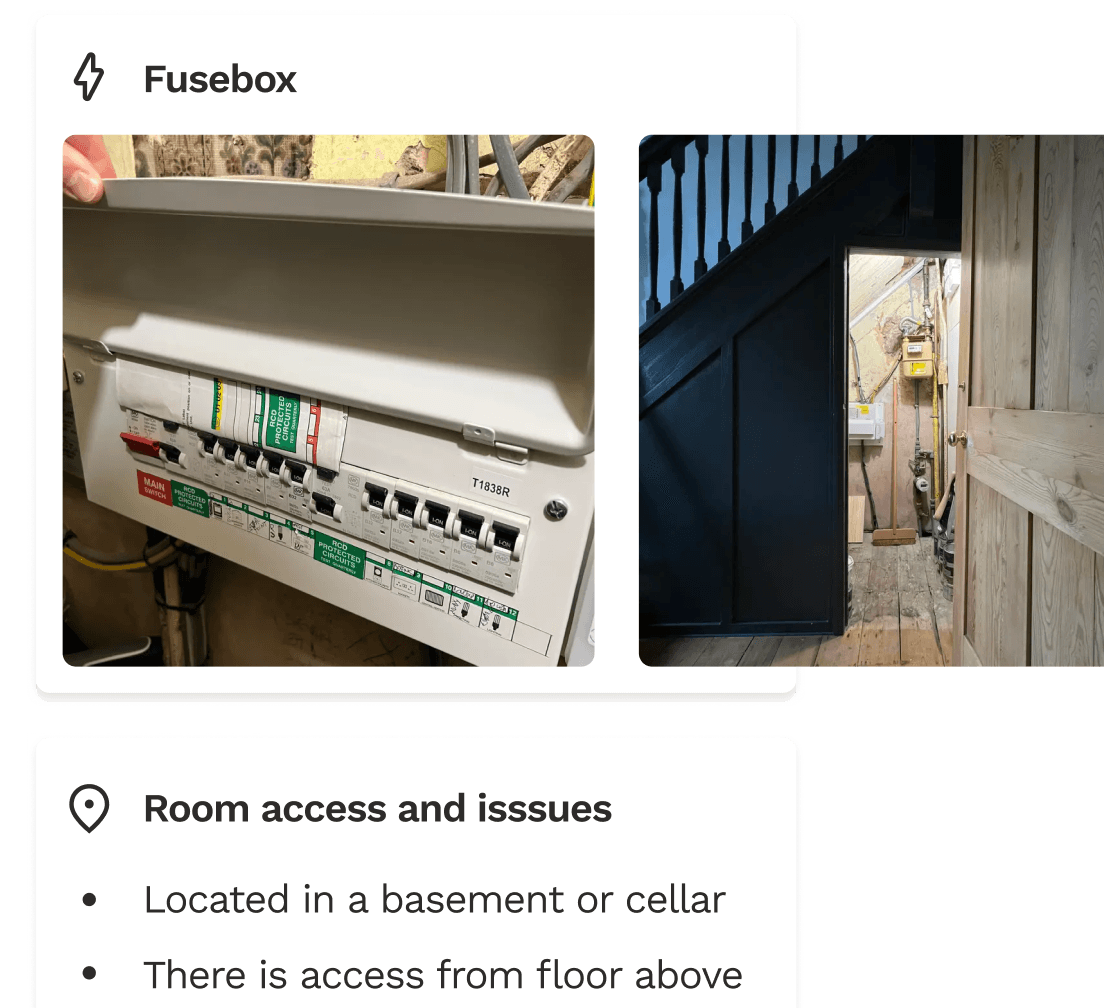 Add property and room information for your kitchen renovation
