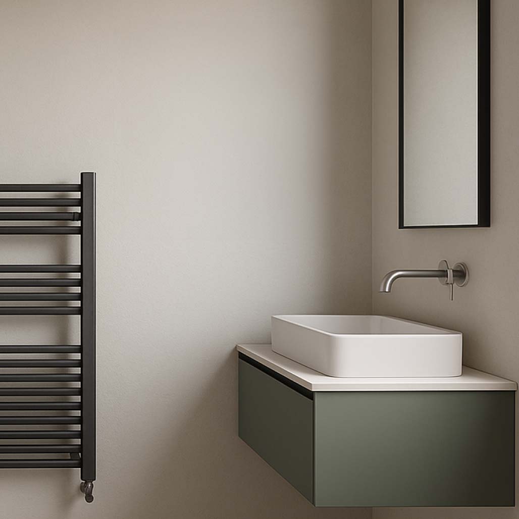 Photo preview of a very small, narrow w/c with sliding door