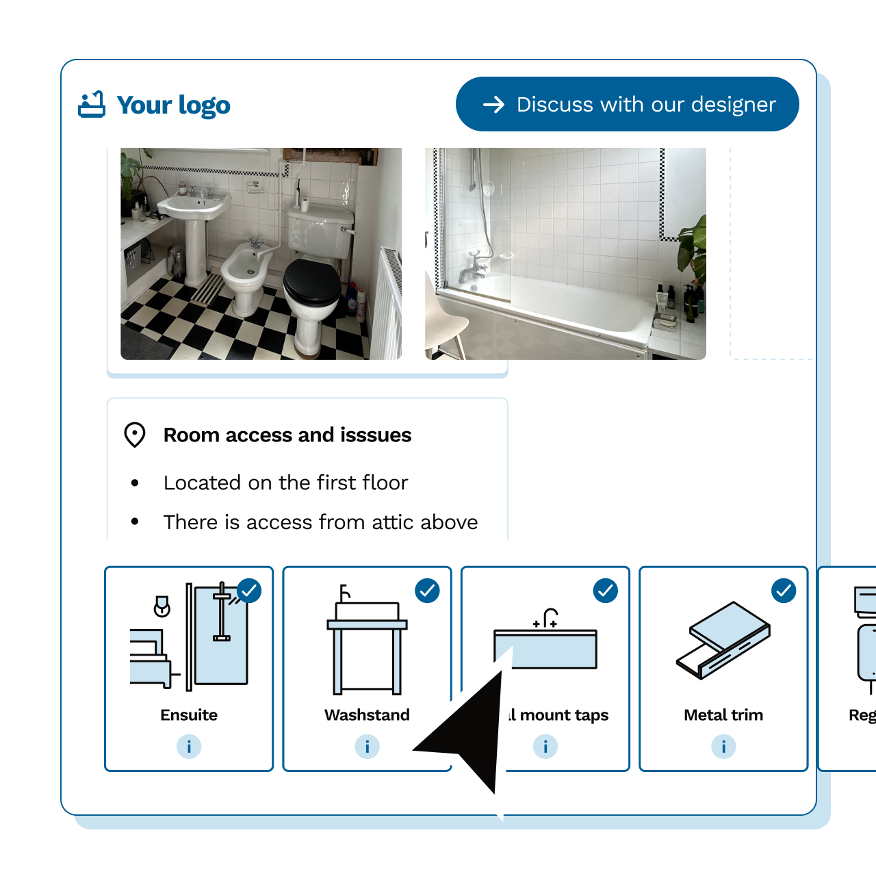 Step by step questions with expert guidance to help specify project requirements
